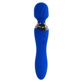 Blue Belle Double-Ended Vibrator with 7 Speeds USB Rechargeable Vibrators - G Spot